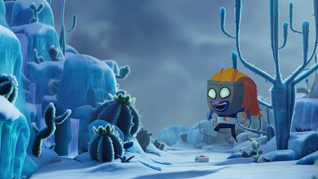 Raw guided ice output at unguided source frame171
