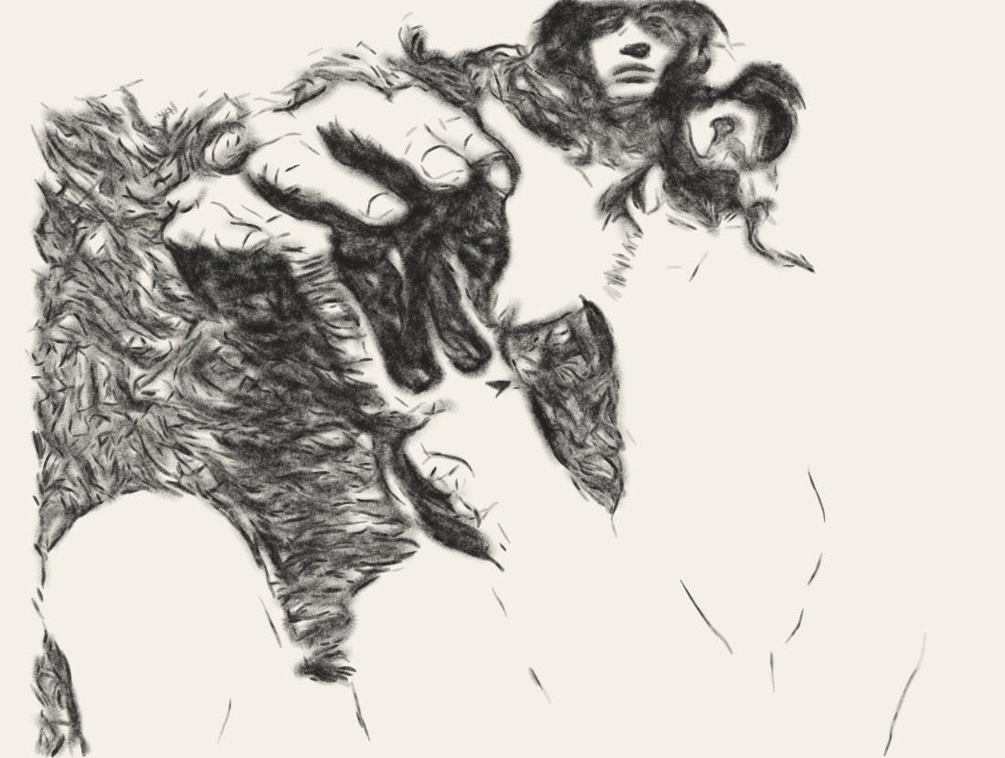 Hands traced it, with no critique applied. Branch.
