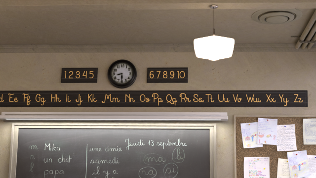 Camera 20 classroom render