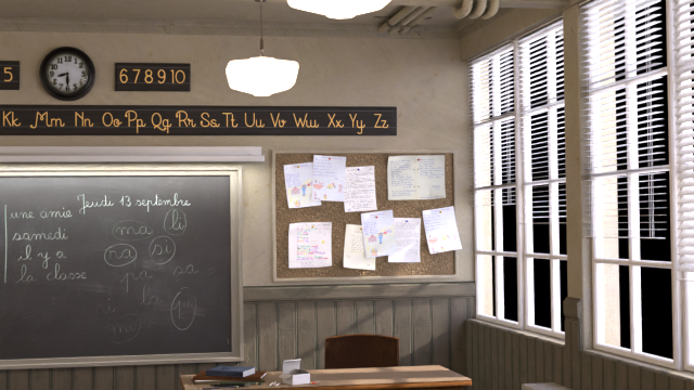 Camera 34 classroom render