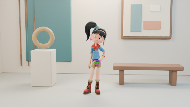 Baseline scene render