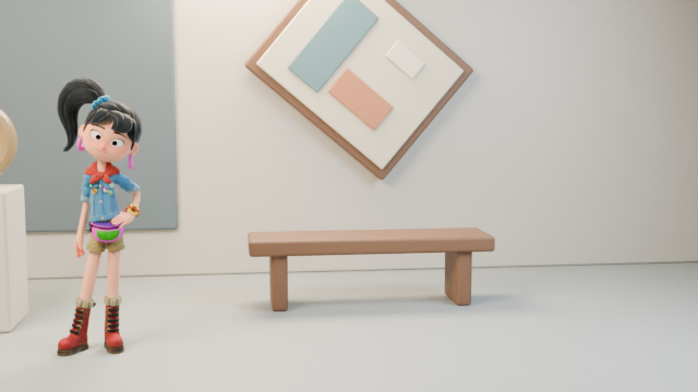 Peripheral pull scene render