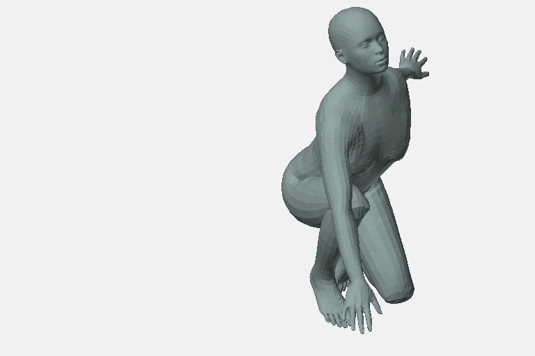reach-03: Negative pitch / side view