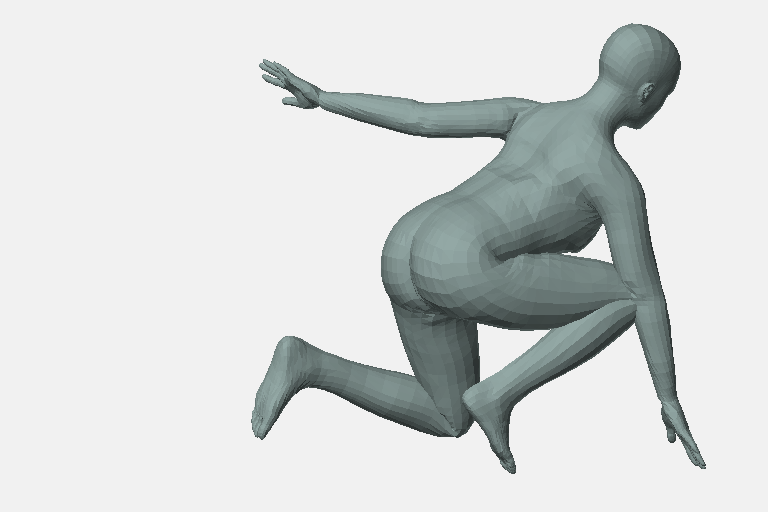 reach-03: Uncorrected body surface